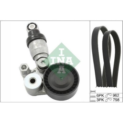 Set curea transmisie Mazda 3 (Bm Bn) 07.13-, 3 Box / Liftback (Bm) 04.15-05.16, 3 Liftback (Bp) 11.18-, 3 Saloon (Bm Bn) 09.13-12.19, 6 Box / Estate foto
