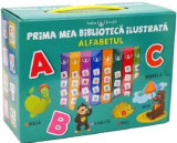 Prima mea biblioteca ilustrata. Alfabetul. Cutie 8 carticele - Litera