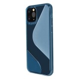 Husa pentru SAMSUNG Galaxy A51 - S-Line (Albastru)