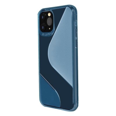 Husa pentru SAMSUNG Galaxy A51 - S-Line (Albastru) foto