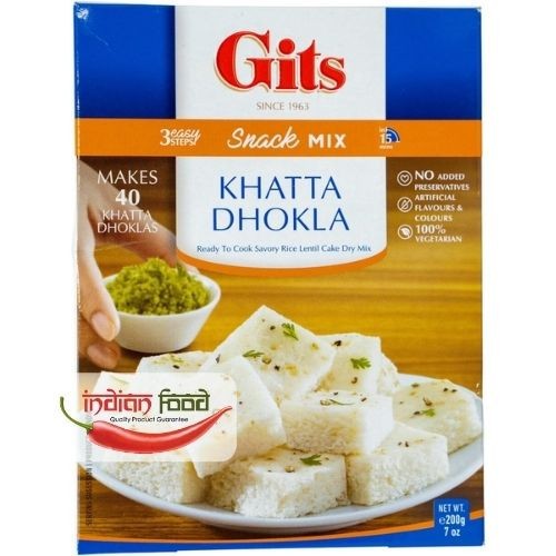 GITS Khatta Dhokla Mix (Gustarica Indiana Khatta Dhokla Semi-Preparata) 500g