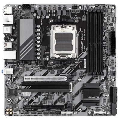 Placa de baza GIGABYTE B850M DS3H, AM5, DDR5, mATX, Gri/Negru &amp;quot;B850M DS3H&amp;quot; foto