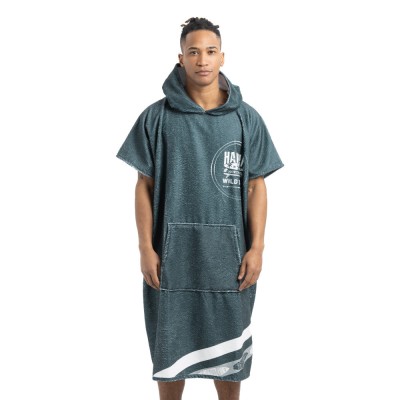 Poncho de baie unisex Homelevel, Universal, Albastru, Bumbac / Poliester, 54936.17 foto