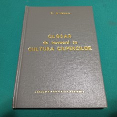 GLOSAR DE TERMENI &Icirc;N CULTURA CIUPERCILOR / N. MATEESCU / 1973 *13