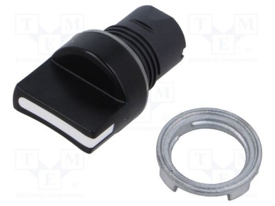Comutator rotativ 22mm EAO Poz.i stab 1 neagră fără IP65 46 foto