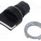 Comutator rotativ 22mm EAO Poz.i stab 1 neagră fără IP65 46