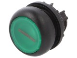 Comutator verde 22mm IP67 EATON ELECTRIC M22S-DRL-G-X1 actionat prin apasare 2 pozitii