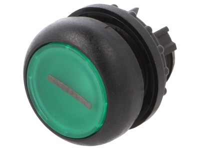 Comutator verde 22mm IP67 foto