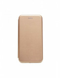 Husa Huawei P20 Lite Flip Book Gold