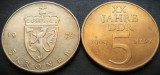 Cumpara ieftin Lot/Set 5 MARCI - RD Germania 1969 + 5 COROANE Suedia 1979 * cod moneda 3640, Europa