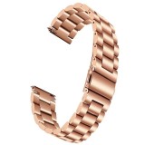 Cumpara ieftin Curea otel, compatibila Samsung Galaxy Watch 42mm, Telescoape QR, Rose/Gold, Metal, Very Dream