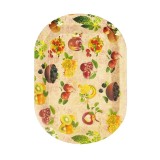 Tavă plastic dur 41,5x28 cm, design fructe