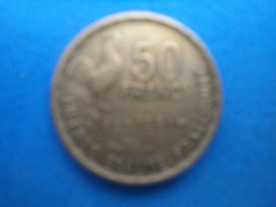 50 FRANCI 1951 FRANTA foto
