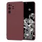 Husa silicon Samsung Galaxy S20 Ultra Techsuit SoftFlex, bordo