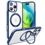 Husa iPhone 16 Pro Max Torras Ostand R Fusion MagSafe Series, albastru