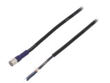 Cablu de Conectare M8 PIN 4 Drept 2m PVC