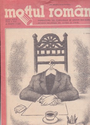 bnk rev Moftul Roman - anul I nr 6 foto