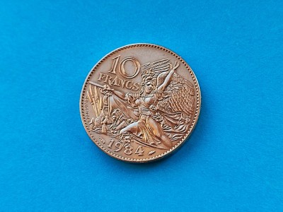 10 Francs 1984 Franta-stare buna!! foto