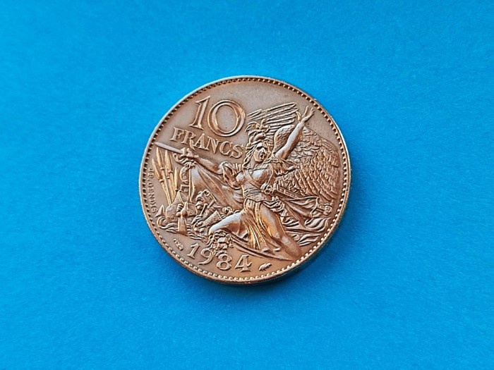 10 Francs 1984 Franta-stare buna!!