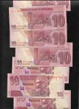 Zimbabwe 10 dollars 2020 unc pret pe bucata