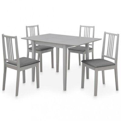 Gossi set mobilier de bucatarie, 5 piese, gri, mdf foto
