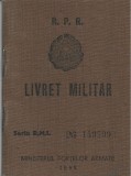 A3857N Livret militar de ofițer, 1960, RPR