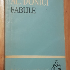 Fabule de Alexandru Donici Biblioteca Scolarului