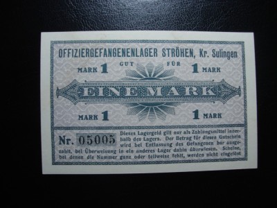 GERMANIA STROHEN WW2 1 MARCA UNC foto