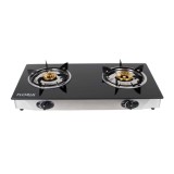 Aragaz 2 ochiuri cu plita din sticla, alimentare la butelie