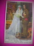 HOPCT 6427 CASATORIA REGALA 1926 -REGINA ASTRID-FAMILIA REGALA BELGIA-CROMO LITHO-CIOCOLATA COTE D&#039;OR
