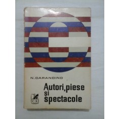 Autori, piese si spectacole (1966-1970) - N. CARANDINO