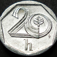 Moneda 20 HALERU - CEHIA, anul 1998 * cod 1042