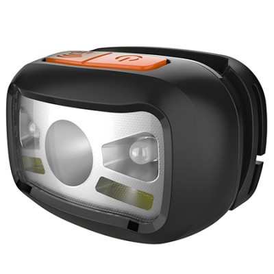 Lanterna frontala Platinet, 3 W, acumulator, ideala pentru camping si pescuit foto