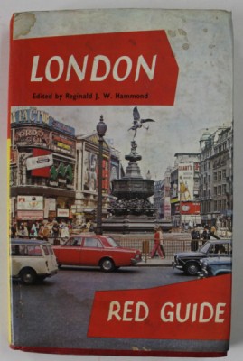 LONDON , RED GUIDE by REGINALD J. and W. HAMMOND , 1970 foto