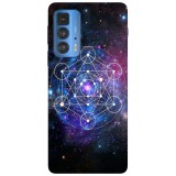 Husa compatibila cu Motorola Moto G50 model Sacred geometry, Silicon, TPU, Viceversa, Transparent, Carcasa