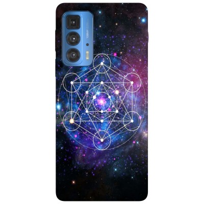 Husa compatibila cu Motorola G20 model Sacred geometry, Silicon, TPU, Viceversa foto
