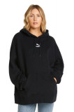 Hanorac femei Puma Oversized Hoodie Negru, M, S, XS