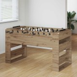 Masa de Foosball Stejar Artizanal 146,5 x 74 x 85 cm