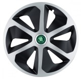 Cumpara ieftin Set 4 capace roti pentru Skoda Nou Verde, model Roco Mix, R15, Renault