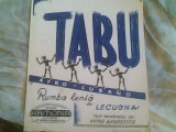 Tabu afro cubana