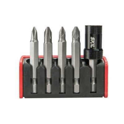 SKIL 2610S00915 set de 5 biti de insurubare + un adaptor magnetic foto
