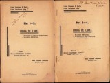 C850 Grupa de luptă &icirc;n apărare, &icirc;n luarea contactului cu inamicul, trageri de luptă, 1935, două broșuri