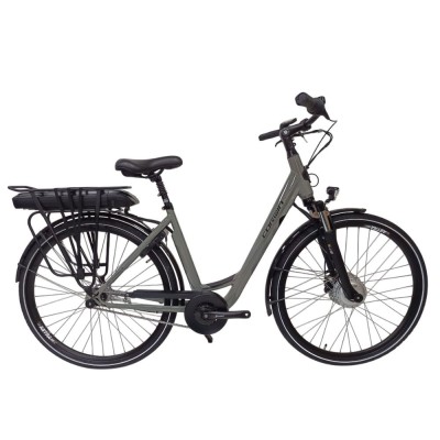 Bicicleta Electrica Corwin 28124 - 28 Inch, L, Gri Ultimate FactoryBikes foto