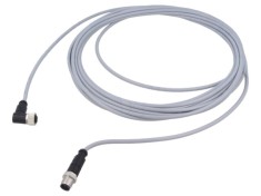 Cablu HARTING 4 pini 7,5m cu mufă PVC pentru senzori și automatizări M12
