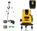 Nivela laser cu Trepied 1M si accesorii incluse, autonivelare &plusmn;2 mm/5m, 40 m, timp: &le; 5s , 3 linii, ROTOR RLE-3D