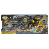 Set elicopter cu masinuta si 2 figurine soldati, Soldier Force