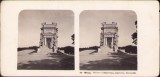 ST11N Wien, Schloss Sch&ouml;nbrunn, Gloriette, Stirnseite, stereoscopic photo