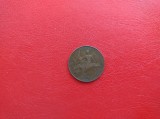 FRANTA - Moneda 10 CENTIMES 1900 ( bronz )