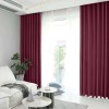 Draperie din catifea blackout cu rejansa transparenta cu ate pentru galerie, Madison, 150x250 cm, densitate 700 g/ml, Chocolate Brown, 1 buc