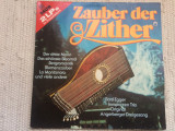 zauber der zither bartl egger dublu disc 2 lp vinyl muzica folclor Țiteră VG+
